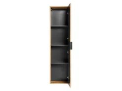 Coluna De Casa De Banho Suspensa Estriada Natural Claro A140 Cm - Zevara