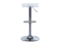 Conjunto De 2 Bancos Altos Oliver - Acrilico - Transparente