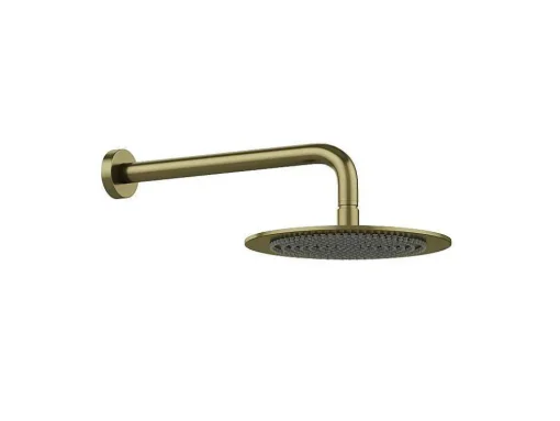 Conjunto De Duche Encastravel Com Torneira Misturadora Mecanica Dourado Acabamento Escovado - Tamise