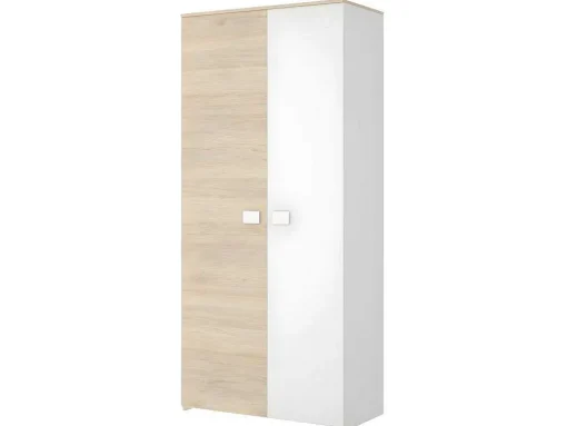Conjunto Quarto Completo Cama 90 X 190 Cm + Mesa De Cabeceira + Guarda-Roupa - Sonia