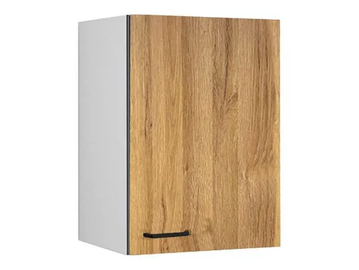 Cozinha Completa Com Bancada De Trabalho 180 Cm Natural E Preto - Trattoria