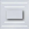 Destaque Cristal, Prata, 7,5X2X7,5 Cm, Epikasa