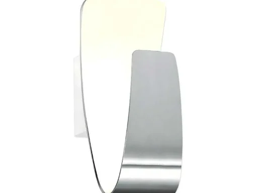 Destaque Gondola, Cromio, Branco, 14X11,5X26,5 Cm, Epikasa