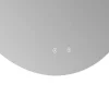 Espelho De Casa De Banho Oval Sem Moldura Antiembaciamento Com Leds, D90 Cm - Romula