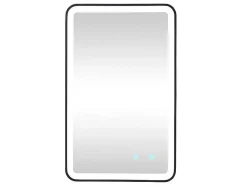 Espelho De Casa De Banho Luminoso Retangular Antiembaciamento 50X80 Cm - Limorico