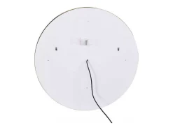 Espelho De Casa De Banho Luminoso Redondo Dourado Com Leds D80 Cm - Numea