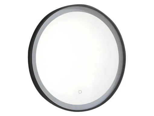 Espelho De Casa De Banho Luminoso Redondo Com Leds Numea - C60 X E3,5 X A60