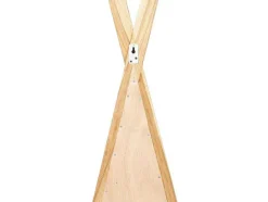 Espelho De Criança Estilo Tenda Em Madeira De Mindi De L. 55 X A. 120 Cm Cor Natural - Batam