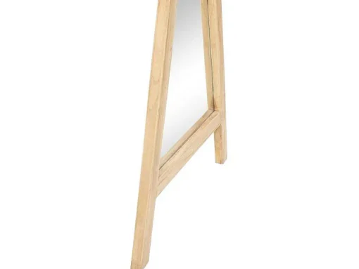 Espelho De Criança Estilo Tenda Em Madeira De Mindi De L. 55 X A. 120 Cm Cor Natural - Batam