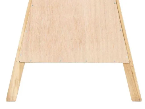 Espelho De Criança Estilo Tenda Em Madeira De Mindi De L. 55 X A. 120 Cm Cor Natural - Batam