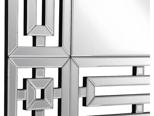 Espelho De Parede Em Inox De C. 120 X A. 80 Cm - Loaye