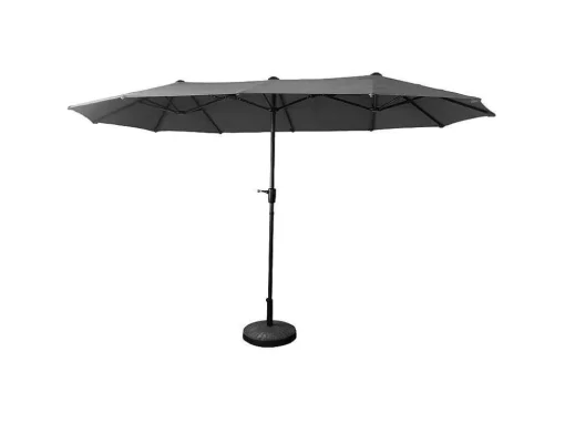 Guarda-Chuva Duplo 2X4M Linai Cinza
