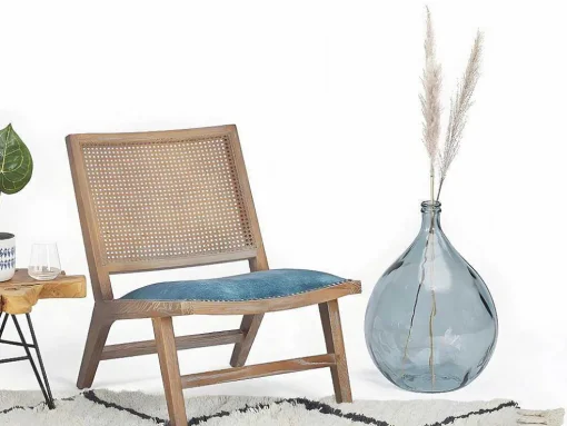 Jarra Estilo Garrafao Em Vidro Reciclado 34 L Cor Transparente Azulado - Silice