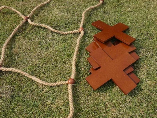 Jogo De Tabuleiro Gigante Jogo Do Galo C80 X L80 - Kindo
