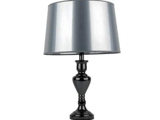 Lampada De Mesa Karma, Preto, Cromio, 40X40X58 Cm, Epikasa