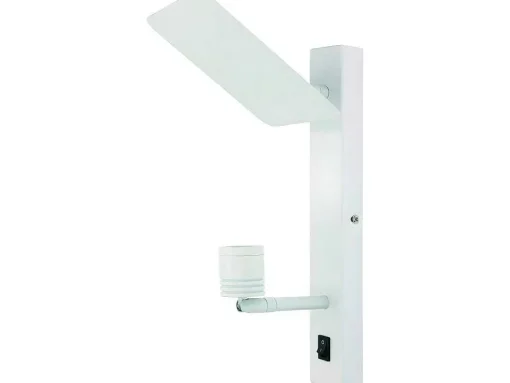 Lampada De Parede Turid, Branco, 16X15X35 Cm, Epikasa