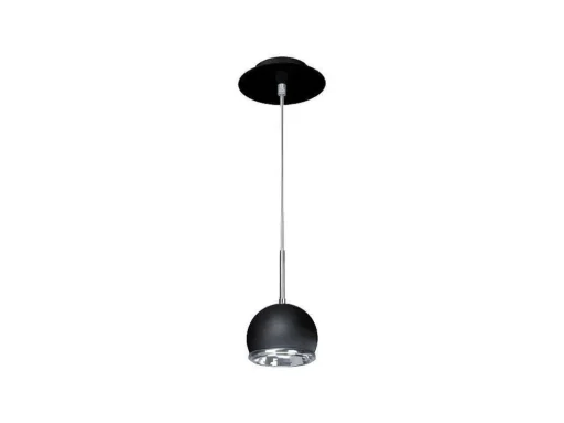 Lampada De Suspensao Ball, Preto, 14X14X95 Cm, Epikasa