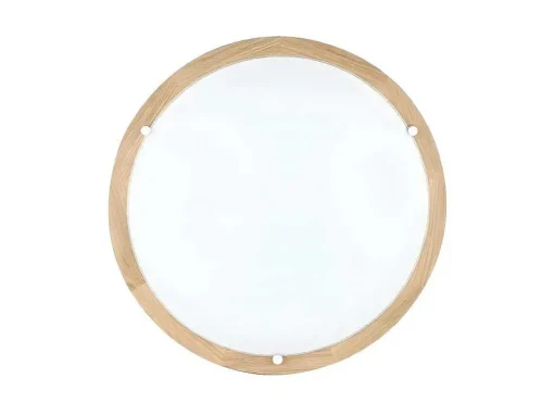 Lampada De Tecto Frida, Carvalho, Metal, Clear, 35X35X145 Cm, Epikasa