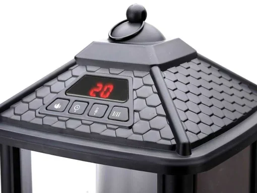 Lanterne Electrique 1000 W En Acier Noir