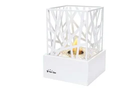 Lareira De Mesa A Etanol Com Design Em Aco Esmaltado