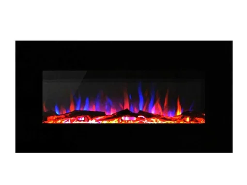 Lareira Elétrica Lalita - C110 X L14 X A49 Cm - Preta