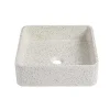 Lavatório De Pousar Quadrado Em Terrazzo C39 X L39 Cm - Stochi