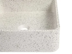 Lavatório De Pousar Quadrado Em Terrazzo C39 X L39 Cm - Stochi