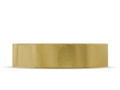 Lavatório De Pousar Redondo, Dourado Escovado, 38 Cm - Dechatel