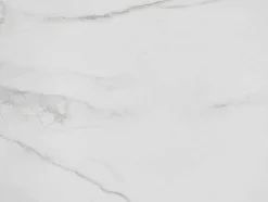 Lavatório De Pousar Redondo Branco Efeito Marmore Ceramica 36 Cm - Viamarba