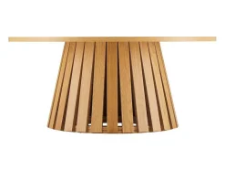 Liv Mesa De Centro Redonda 80Cm De Estilo Escandinavo