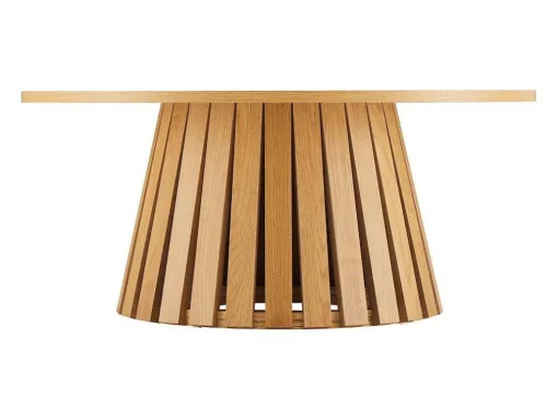 Liv Mesa De Centro Redonda 80Cm De Estilo Escandinavo