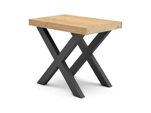 Mesa Consola Extensivel, 300, Para 14 Péssoas, Pés De Madeira, Carvahlo