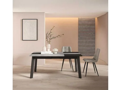 Mesa Sala De Jantar, 170, Para 8 Péssoas, Pés De Madeira, Cimento