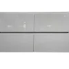 Móvel De Casa De Banho Suspenso Com Lavatório Duplo De Encastrar Cinzento 120 Cm - Selita