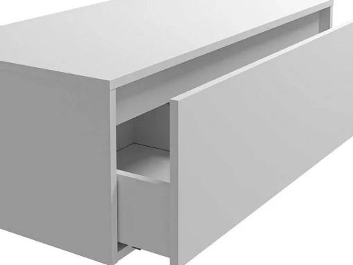 Móvel Suspenso De Casa De Banho Cor Branca 94 Cm - Teana Ii