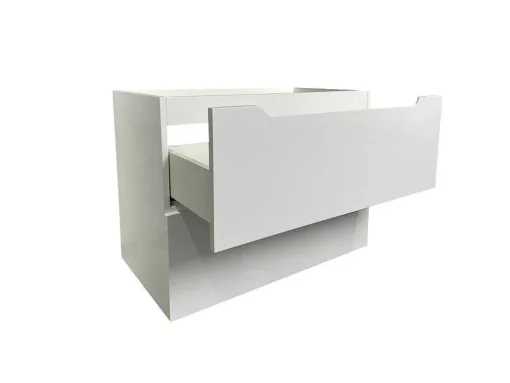 Móvel Suspenso Para Colocar Sob O Lavatório Branco 80 Cm - Stefanie