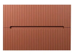 Móvel Suspenso Para Colocar Sob O Lavatório Estriado Terracota 80 Cm - Pavani
