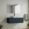 Móvel Suspenso Para Lavatório Azul 94 Cm - Teana Ii