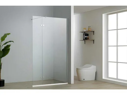 Painel De Duche Estilo Italiano Emilia Com Painel Pivotante - 120 (90+30) X 200 Cm
