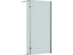 Painel De Duche Estilo Italiano Emilia Com Painel Pivotante - 120 (90+30) X 200 Cm
