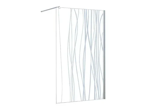 Painel De Duche Estilo Italiano Danna Com Serigrafia - 140X200Cm