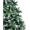 Pequena Arvore De Natal Coberta De Neve De 120 Cm