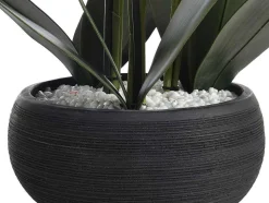 Planta Artificial Orquidea Com Vaso Em Cimento A.65 X L.54 Cm Branco - Tara