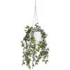 Planta Artificial Pendente Com Vaso Em Ceramica A.70 X L.20 Cm Verde - Bahiana
