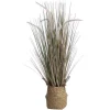 Planta Graminea Artificial Com Vaso Tecido A.80 - Begura