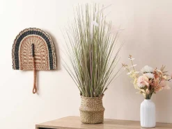 Planta Graminea Artificial Com Vaso Tecido A.80 - Begura