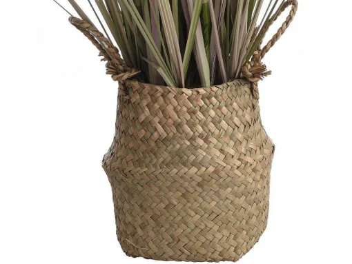 Planta Graminea Artificial Com Vaso Tecido A.80 - Begura