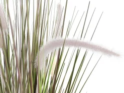 Planta Graminea Artificial Com Vaso Tecido A.80 - Begura