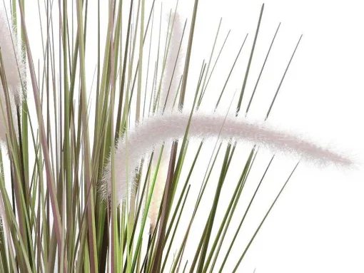 Planta Graminea Artificial Com Vaso Tecido A.80 - Begura
