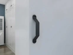 Porta De Correr Dupla Em Aplique, 2 X A205 X L83 Cm, Mdf E Pvc Branco - Varin